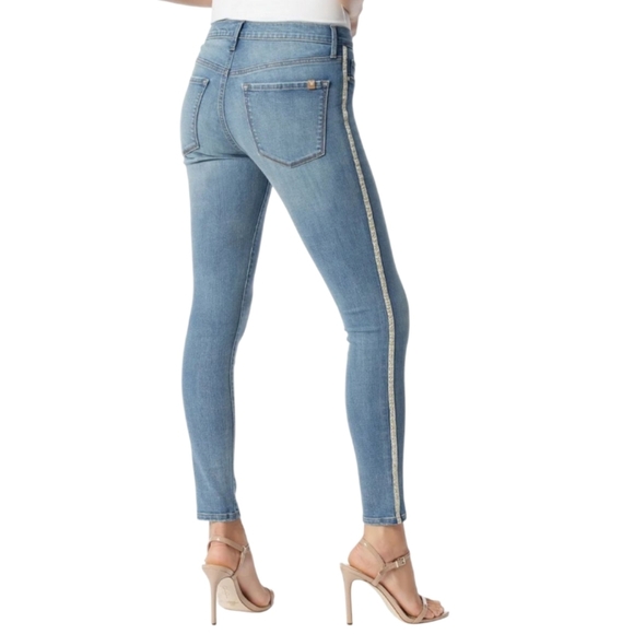 Jessica Simpson Kiss Me Mid Rise Skinny Jeans Poppy Series Size 2 - Picture 1 of 13